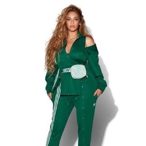 Ivy Park x Adidas UNISEX Green Track Jacket